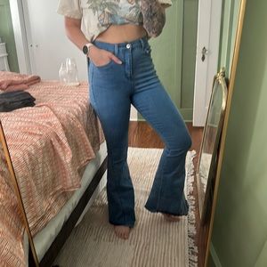 Three Bird Next super bell bottom jeans